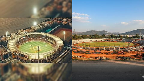 A Rs 200 crore stadium will be built on Peth Road, with an international cricket hub taking shape across 32 acres