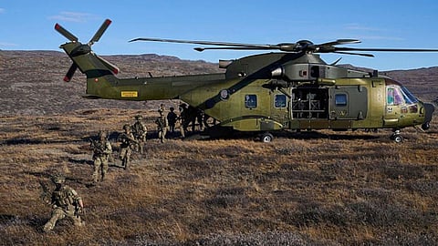 nato army exercise in greenland