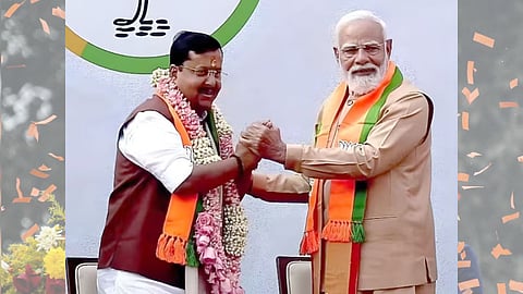 Nitin Naveen has become the new national president of the BJP