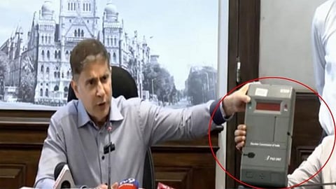 BMC Election Padu Machine Controversy