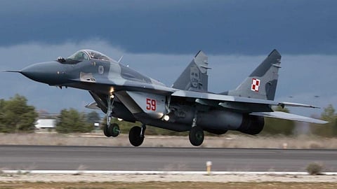 Ukraine will receive 9 MiG-29 fighter jets from Poland, boosting Zelenskyy's air power amidst Russian attacks.