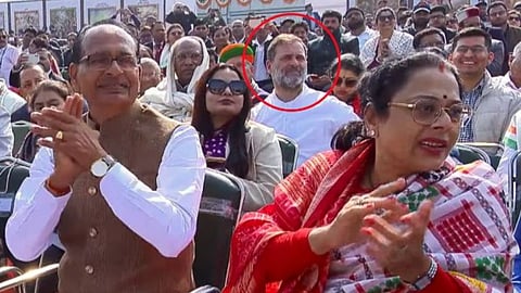 Rahul Gandhi seen in Republic Day Parade 2026 after skipping Independence Day celebration