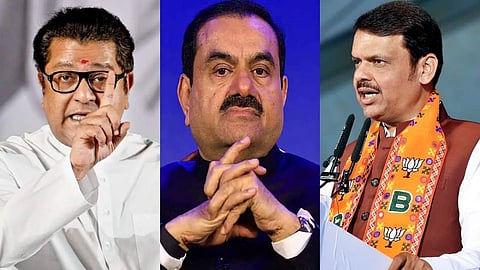 Raj Thackeray vs Fadnavis on Adani group 2026 Maharashtra 29 Municipal Corporations election news