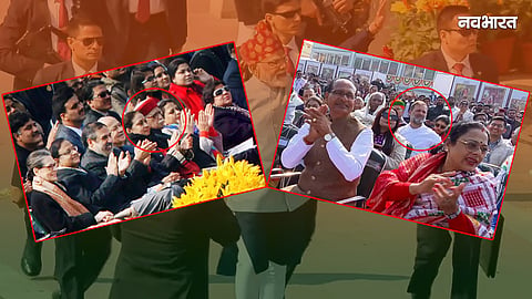 2014 kartavya path photo advani seated with sonia gandhi rahul gandhi insult claim
