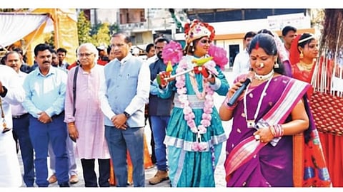 Folk dances captivated hearts; the 'Awakening of Dialects' program concluded with discussions on the heritage of 56 dialects