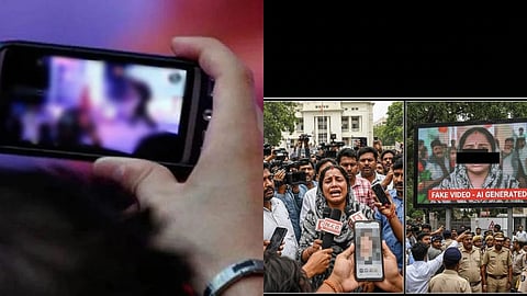 Sensational incident in Sambhaji Nagar: Misuse of AI in municipal elections: Fake obscene video of AIMIM candidate goes viral