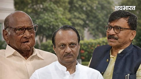 sanjay raut claims ajit pawar rejoining mva ncp reunion
