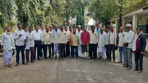 Wardha-Yavatmal-Nanded railway Umarkhed farmer protest