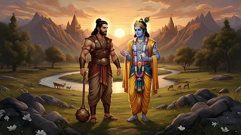 Had Duryodhana chosen Lord Krishna, would the Pandavas have lost true secret of religion.