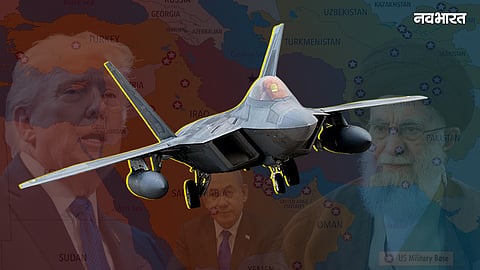 Israel-iran tension and us air base in middle east