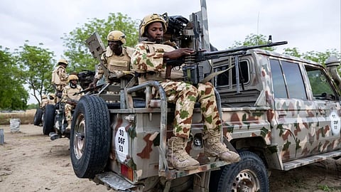Nigerian army launches major strike; Boko Haram's top commander Abu Khalid killed, along with 10 other militants.