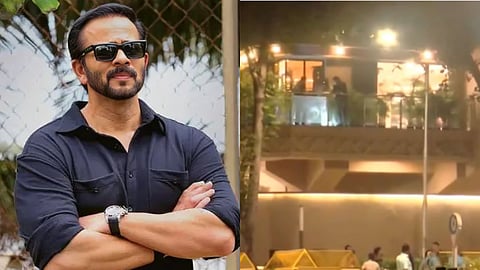 Rohit Shetty house firing incident Mumbai firing news Juhu police investigation