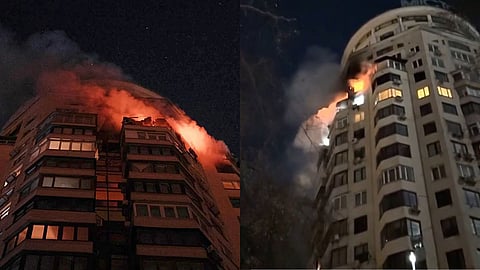 Russia's onslaught before peace talks; 450 drones and 70 missiles fired at Ukraine, people shiver in the biting cold.