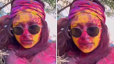 A viral video from Braj Holi celebrations raised concerns over safety and consent.