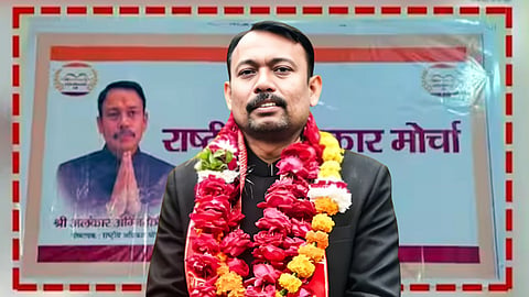 pcs alankar agnihotri launches new political party from vrindavan ahead of 2027 elections