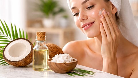 Coconut Oil On Face