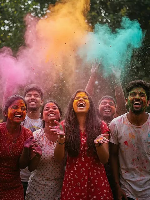 herbal colours for holi
