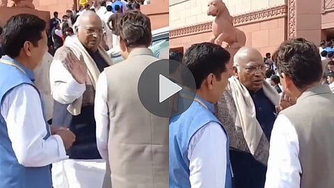 hyderabad problem will ruin everything is mallikarjun kharge afraid of owaisi secret message video revealed
