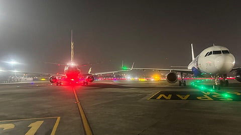 Major accident averted at Mumbai Airport as Air India and IndiGo planes' wingtips collide on taxiway. All passengers safe; investigation underway.
