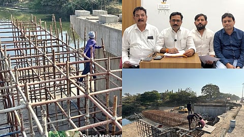 Allegations of irregularities in Pus River bridge construction reach CM Devendra Fadnavis.