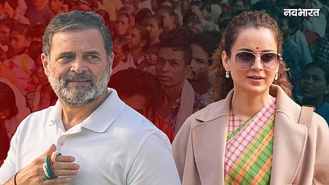 kangana ranaut says rahul gandhi fulfilling bapu dream political remark sparks debate