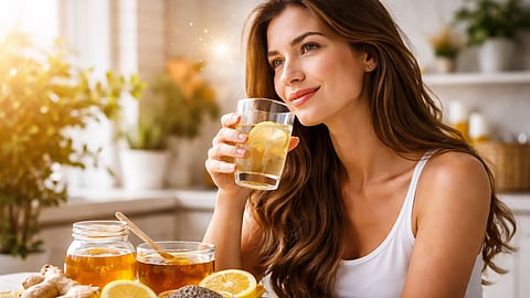 Glowing Skin Tips With Warm Water