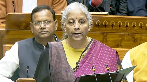 FM Nirmala Sitharaman presents Budget 2026 focusing on 'Atmanirbhar Bharat' and 'Viksit Bharat 2047'. Key highlights on economic reforms and youth empowerment.