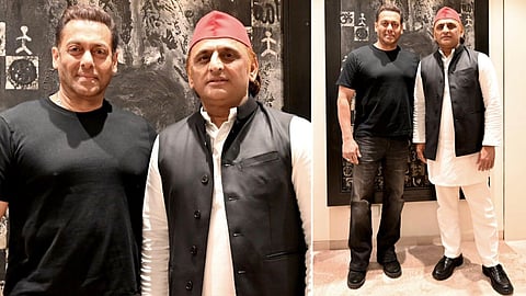 Akhilesh Yadav Salman Khan Meeting
