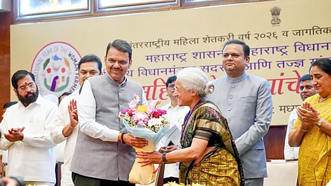 CM Devendra Fadnavis Honored Women Farmers