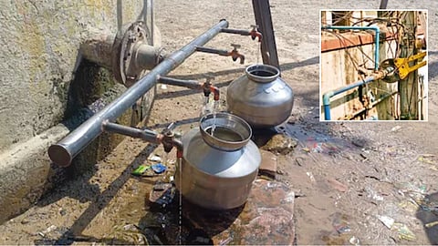 Amid a water crisis in Sambhajinagar, the AMC is set to disconnect 1,000 illegal water taps. Current supply is only 150-160 MLD against a demand of 320 MLD.