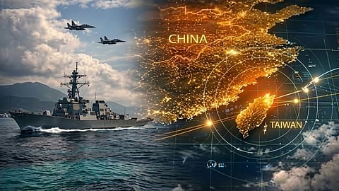 The Knock of World War III! China Erects a 'Ship Breaker' at Sea A Massive Encirclement of Taiwan and Japan.