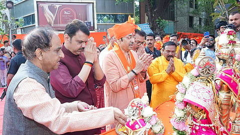 Nagpur Gudi Padwa Devendra Fadnavis In Nagpur Shobha Yatra