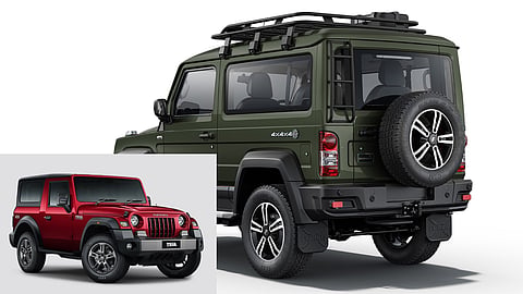 4X4X4 lettering on the vehicle actually signify Few people know this secret about the Force Gurkha and Thar.