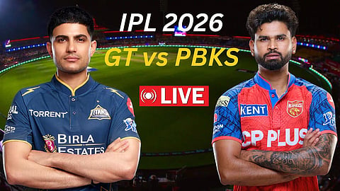 GT vs PBSK IPL 2026 Live Match Updates