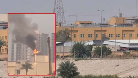 Missile Attack on US Embassy in Baghdad; Plume of Smoke Seen in the Sky—War Turns Even More Terrifying in Its Third Week.