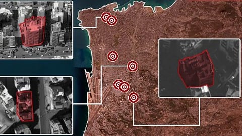Israel Unleashes Havoc in Beirut: Massive Bombardment Targets Hezbollah Banks and Rocket Bases; Top Commander Killed