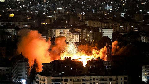 Israel launches a massive attack on Lebanon, destroying 70 Hezbollah targets in Beirut; 570 killed so far.