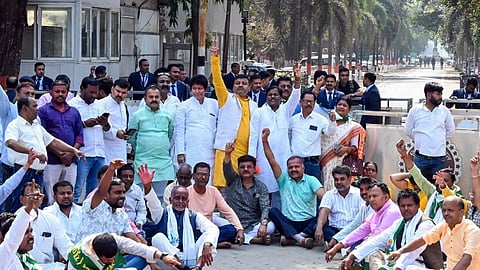 operation lotus complete in bihar jdu workers furious over nitish move call leader vibhishan