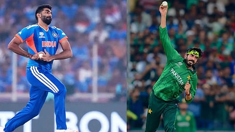 Jasprit Bumrah and Usman Tariq