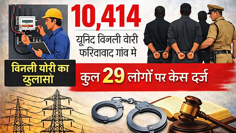 Mahavitran caught 29 people for electricity theft in Fatiyabad and Pissadevi. Cases have been filed at Cantonment and Chilkalthana police stations to recover losses.