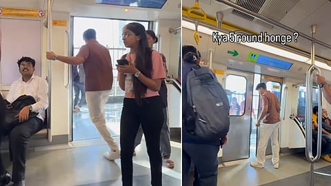 Mumbai Metro Stunt Viral Video
