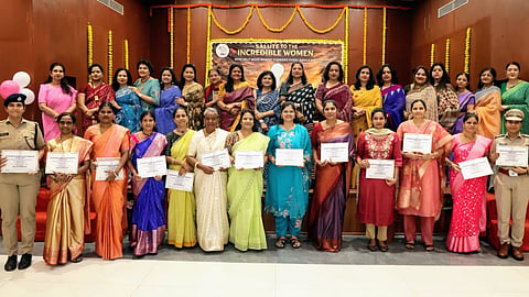 Western Railway Women's Welfare Organization honors 57 female employees for excellence. President Isha Malik emphasized empowerment and professional commitment.