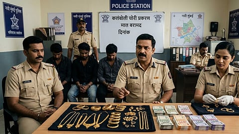 Navi Mumbaim Kalamboli Theft Jewelry Worth ₹36 Lakh Recovered Three Arrested