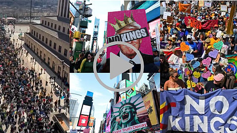 No Kings Protest Against Donald Trump