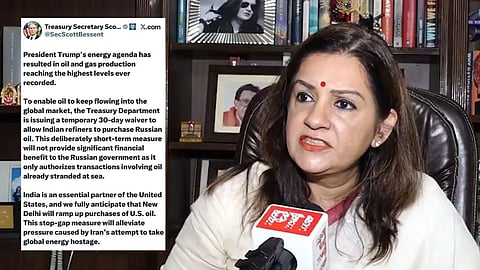 Priyanka Chaturvedi vs US India Trade Deal