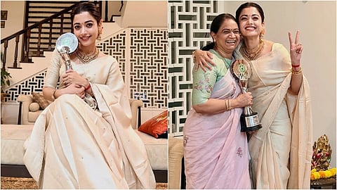 Best Actress Award Rashmika Mandanna