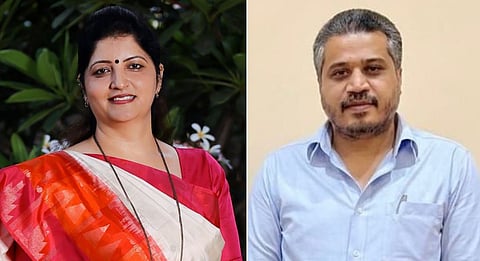 Rohit Pawar Rupali Chakankar