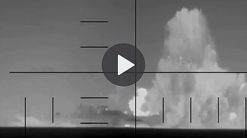 massive sea blast footage surfaces how iran navy ship iris dena reportedly went down