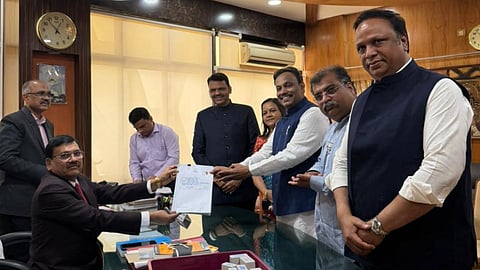Rajya Sabha elections All four BJP candidates, including Vinod Tawde and Ramdas Athawale, filed their nomination