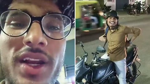 A man’s unexpected meeting with his school topper, now working as a Rapido rider, has gone viral on social media.